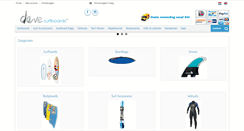 Desktop Screenshot of davesurfboards.nl
